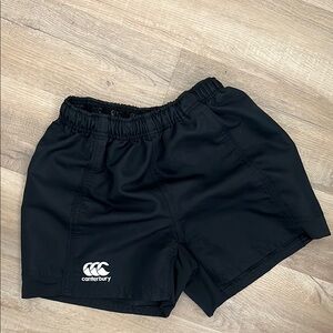Canterbury Black Athletic Shorts Mini Black outdoor sport shorts swim shorts